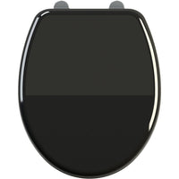 Allibert 819651 - sedile copri wc simero, colore: nero