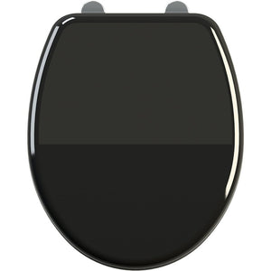 Allibert 819651 - sedile copri wc simero, colore: nero