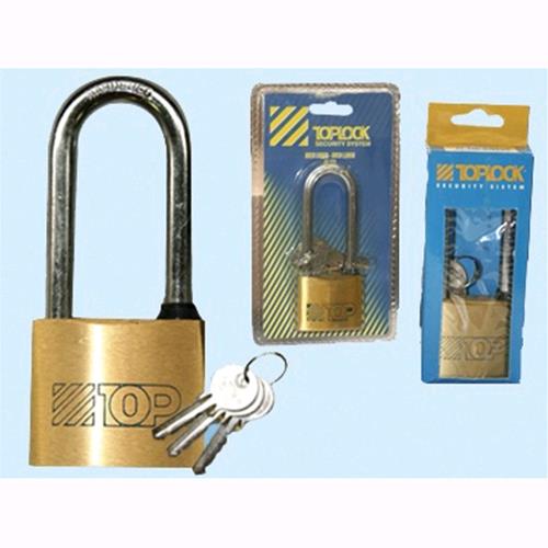 Lucchetti Toplock rettangolari arco lungo - Larghezza mm. 50 - in Scatola 6 Pz