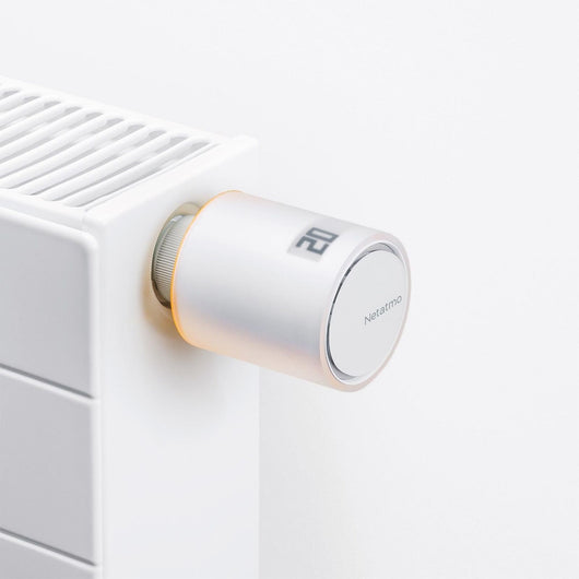 Netatmo Valvola Termostatica Intelligente Aggiuntiva per il Termostato Intelligente e per il Kit di base per riscaldamento centralizzato