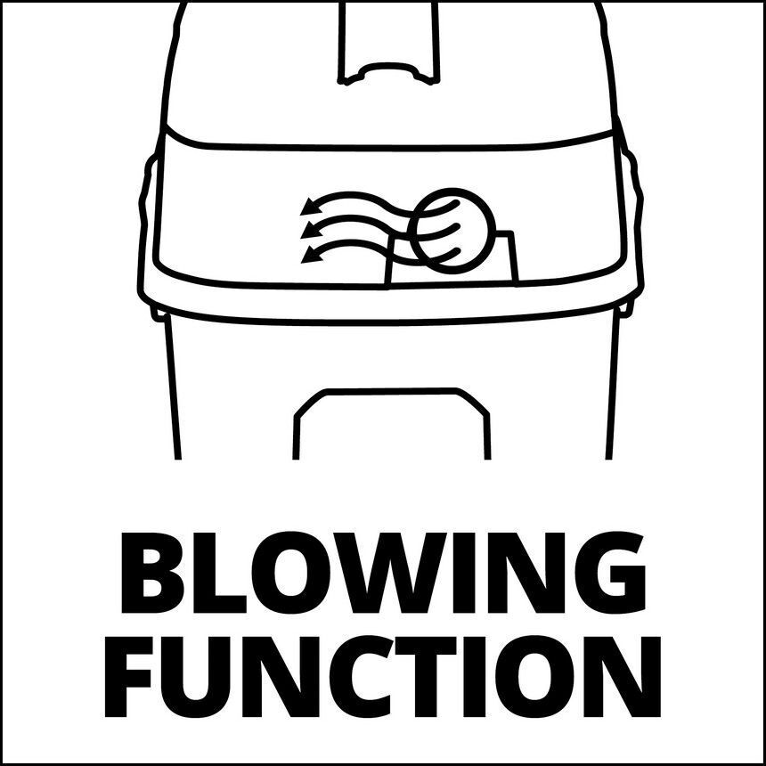 Einhell TE-VC 18/10 Li-Solo 10 L Nero, Rosso