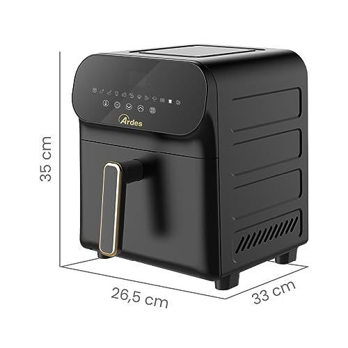 Ardes ARFRYA04 friggitrice Singolo 6 L Indipendente 1700 W Friggitrice ad aria calda Nero