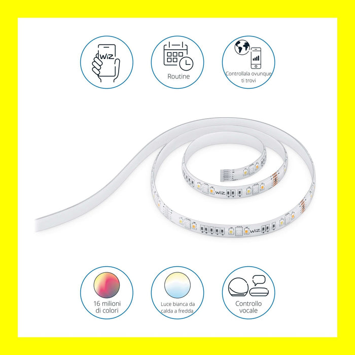 WiZ COLOR StarterKit Lightstrip Extension 1M