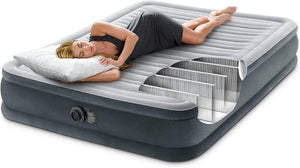 Intex 67768ND Materasso Dura-Beam Comfort Plush Piazza e Mezza con Pompa Elettrica Incorporata 137x191x33 cm Versione 2023
