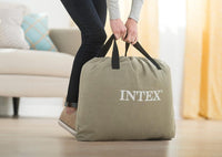 Intex 67768ND Materasso Dura-Beam Comfort Plush Piazza e Mezza con Pompa Elettrica Incorporata 137x191x33 cm Versione 2023