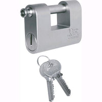 Lucchetto corazzato Viro Monolith Art. 4144 Misure 87x70x30 mm Monoblocco