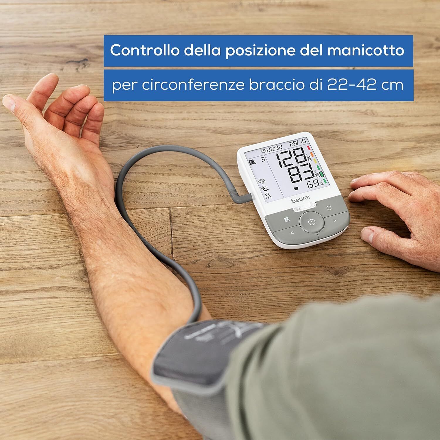 Beurer Misuratore di pressione da braccio BM 53