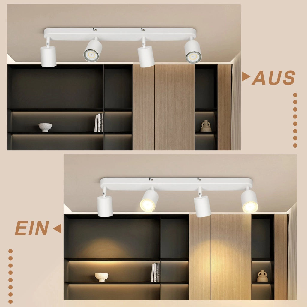 ZMH Faretto da soffitto LED rotondi GU10 moderni per soggiorno camera letto