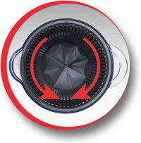 Moulinex PC1208 spremiagrumi elettrico 0,45 L 25 W Nero, Trasparente