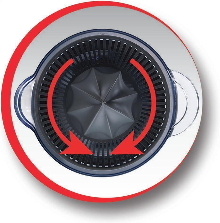 Moulinex PC1208 spremiagrumi elettrico 0,45 L 25 W Nero, Trasparente