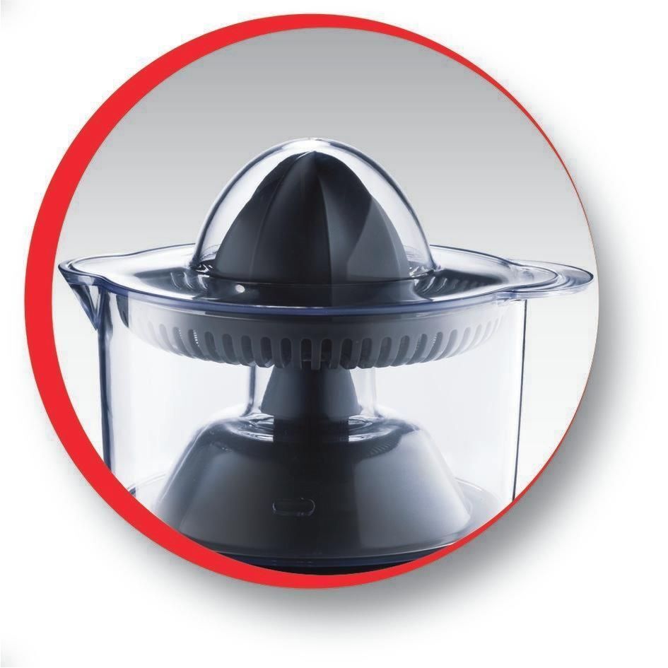 Moulinex PC1208 spremiagrumi elettrico 0,45 L 25 W Nero, Trasparente