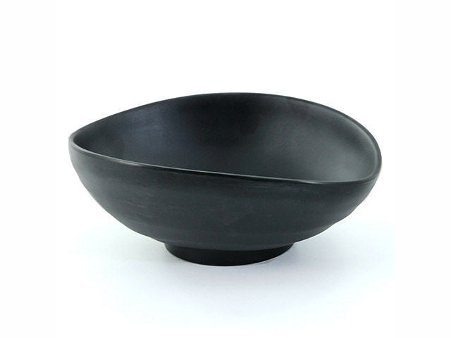 Tognana Bowl Ovale con Piede 24x20cm Show Nero