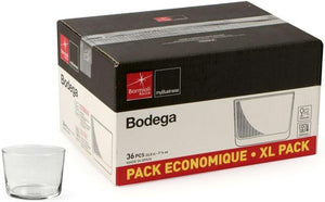 Bormioli Rocco Confezione 36 Bicchieri Bodega Mini 22.5cl