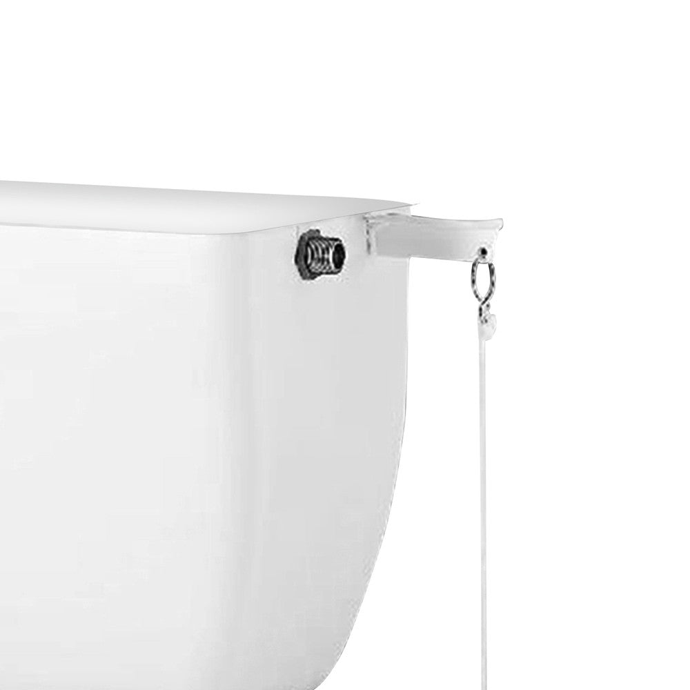 Cassetta wc alta completa senza coperchio superiore