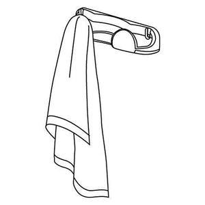 Gimi Rotor 6 Stendibiancheria da Parete in Resina 21 Metri Stendibili