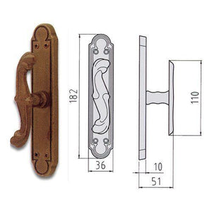 Ghidini 290406000 Cremonese Ottone Brunato Barocco P.a.ez