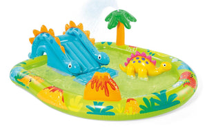Intex 57166NP Centro giochi gonfiabile con dinosauri Vinile Multicolore 191 x 152 x 58 cm