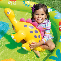 Intex 57166NP Centro giochi gonfiabile con dinosauri Vinile Multicolore 191 x 152 x 58 cm