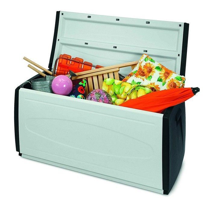 Terry Store-Age Prince Black 120 Armadietto portaoggetti Rettangolare Nero, Grigio