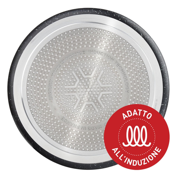 Lagostina 0121640405 Ingenio Mineralis Green, Tegame, 24 cm