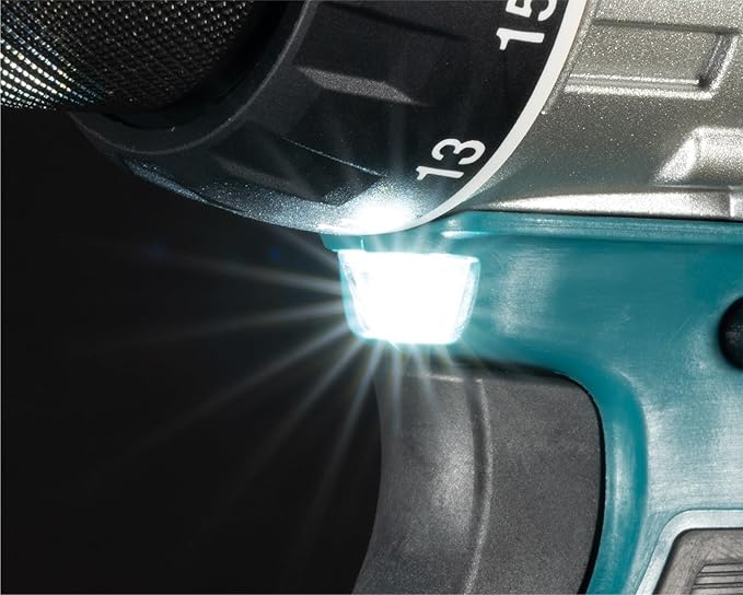 Trapano Makita a batteria con percussione 18V brushless 73nm completo DHP489Z