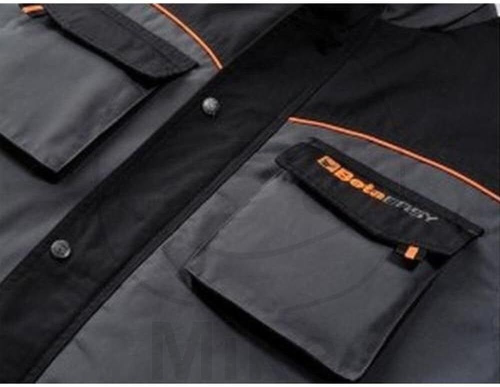 BETA Giacche easy padded canvas grey tg.xs