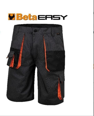 BETA Bermuda easy twill 180gr grey tg.xxxxl