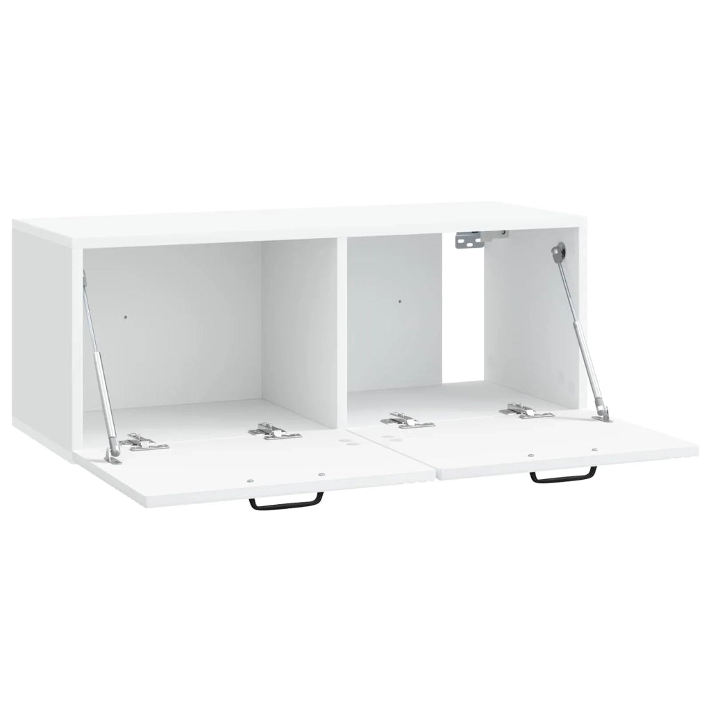 Mobile Porta TV da Muro Bianco 78,5 x 31 x 30 cm 898715