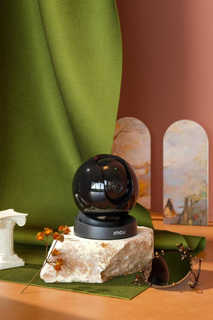 Imou Rex 3D 2K - Telecamera da interno a 360° con SENSE e riconoscimento movimento, umano ed animali e messaggio personalizzato