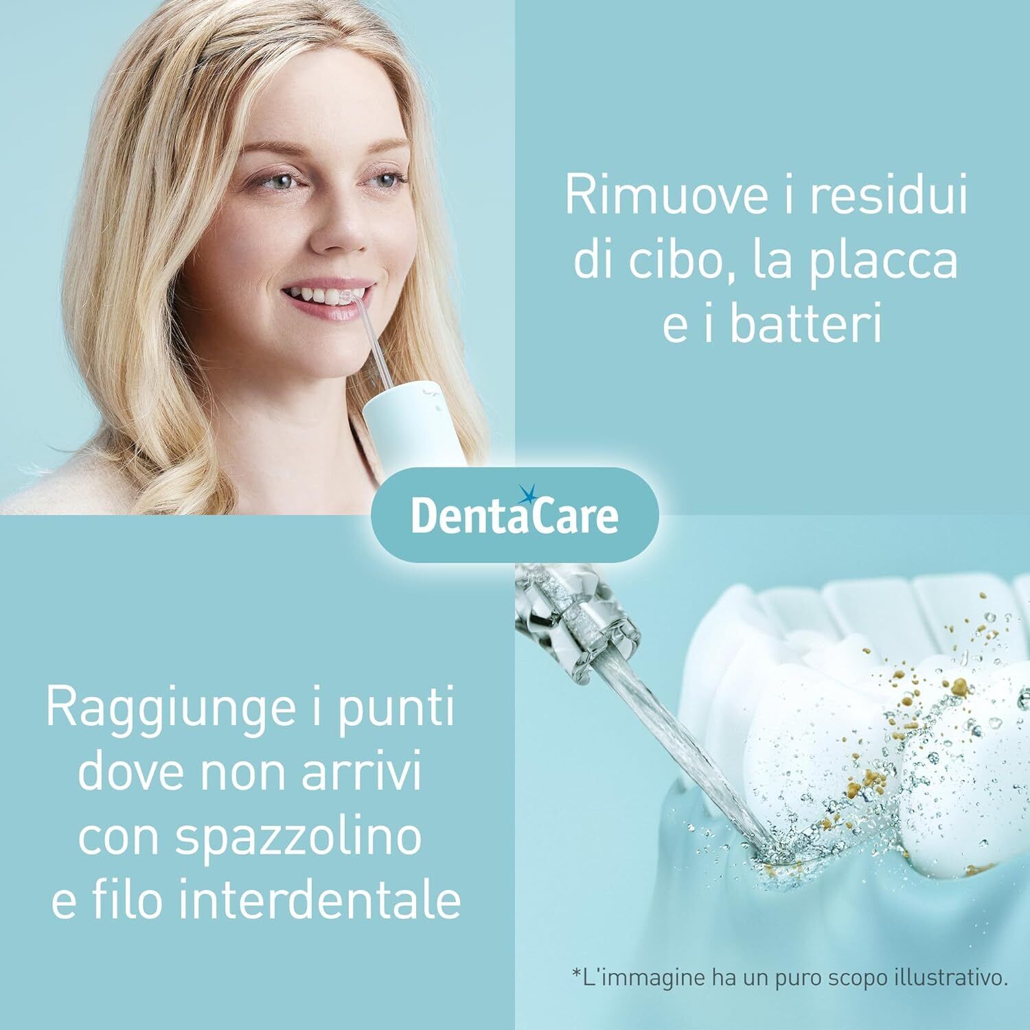 Panasonic EW-DJ4B-G503 Idropulsore Irrigatore Orale Verde