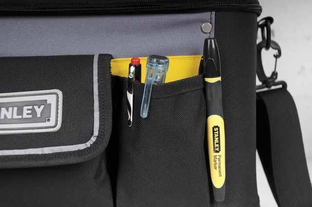 Stanley 1-96-193 Cassetta degli attrezzi Plastica Nero, Giallo