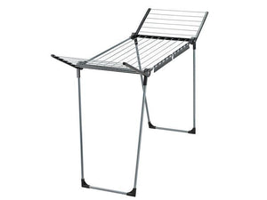 Leifheit 87018 Stendibiancheria con alette Nero