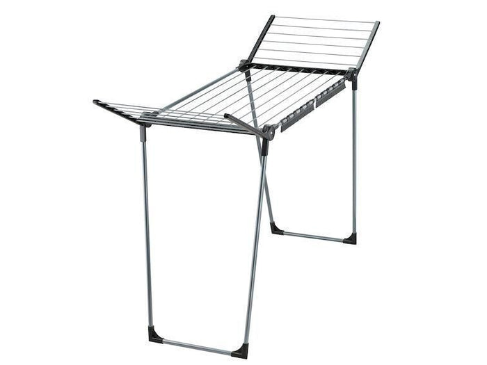 Leifheit 87018 Stendibiancheria con alette Nero