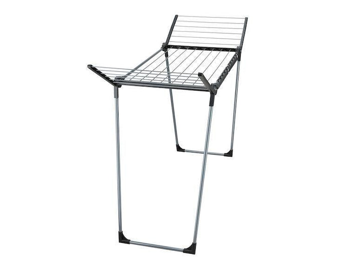 Leifheit 87018 Stendibiancheria con alette Nero