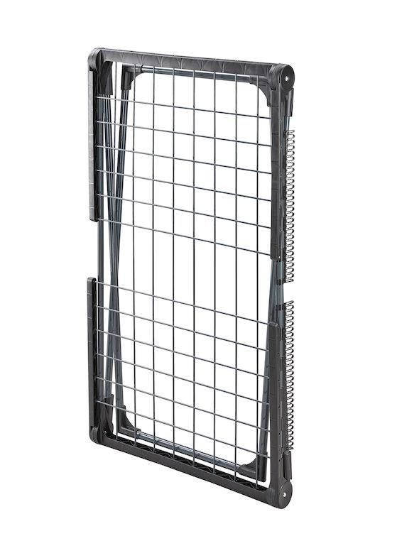 Leifheit 87018 Stendibiancheria con alette Nero