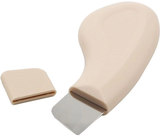 Strumento per la rimozione della cera - Dispositivo per la pulizia della pelle - Prodotto con silicone - 1 pezzo - Apparecchio per la pulizia della pelle profonda
