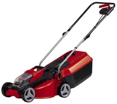Einhell GE-CM 18/30 Li-Solo Tagliaerba a spinta Batteria Nero, Rosso