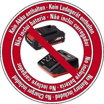 Einhell GE-CM 18/30 Li-Solo Tagliaerba a spinta Batteria Nero, Rosso