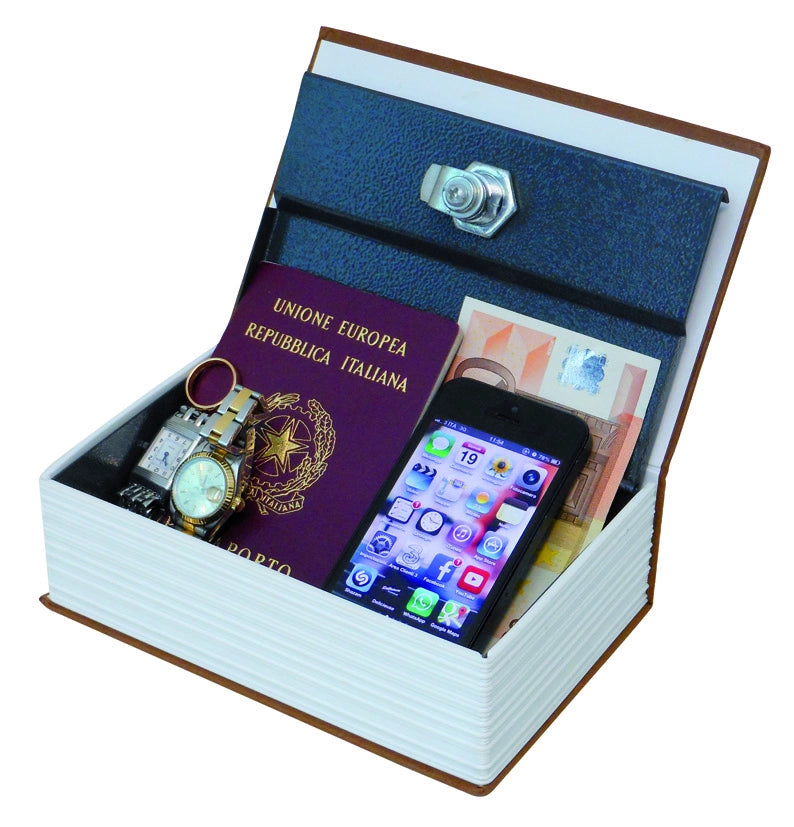 Utilia CASSETTA PORTAVALORI A LIBRO  mm. 265x205x65 h