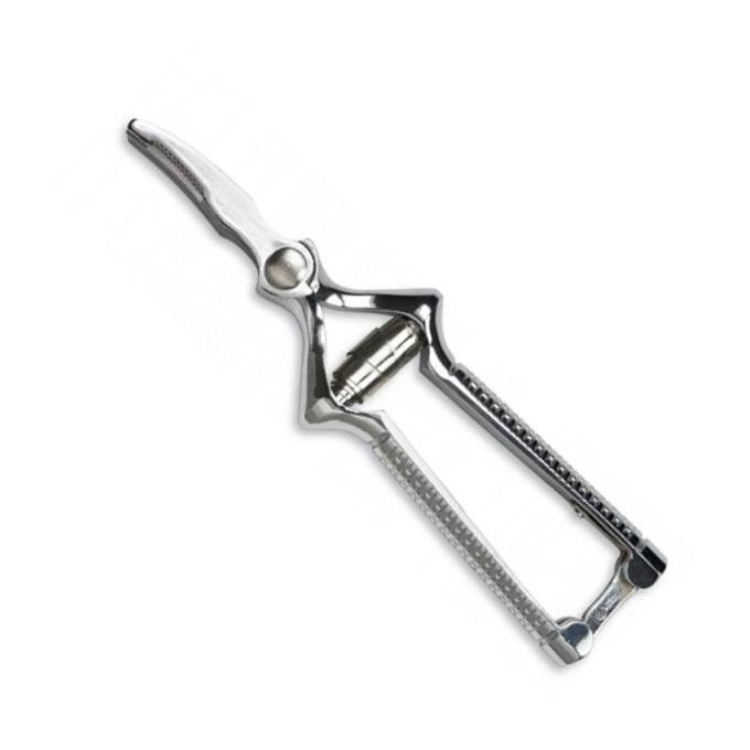 Masticatore Carne Cromato Curvo