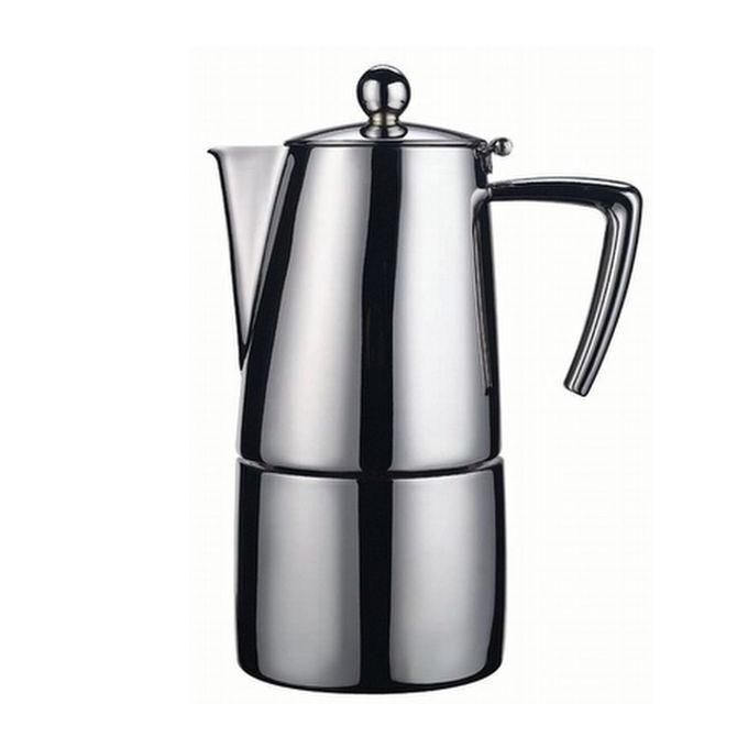 Ilsa Caffettiera Moka espresso 2 tazze per induzione in acciaio inox satinato