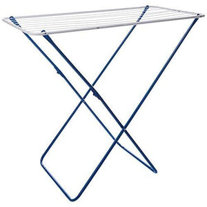 Gimi Plast Stendibiancheria da pavimento Blu, Bianco