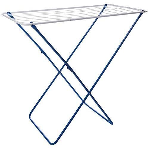 Gimi Plast Stendibiancheria da pavimento Blu, Bianco