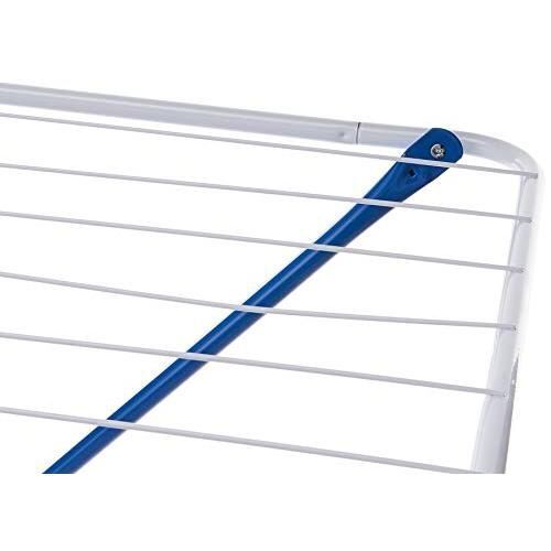 Gimi Plast Stendibiancheria da pavimento Blu, Bianco