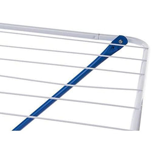 Gimi Plast Stendibiancheria da pavimento Blu, Bianco