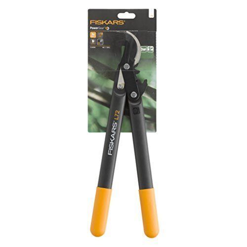 Fiskars 1001555 cesoia da potatura Bypass Nero, Arancione