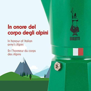 Bialetti Moka Break Alpina Verde
