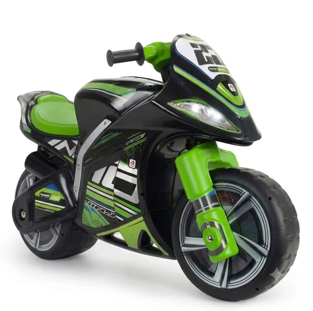 Moto Cavalcabile per Bambini 3+ Anni Licenza Repsol Tween XL 97,1x40,8x59,5 cm Peso Max 50 kg Nero e Verde