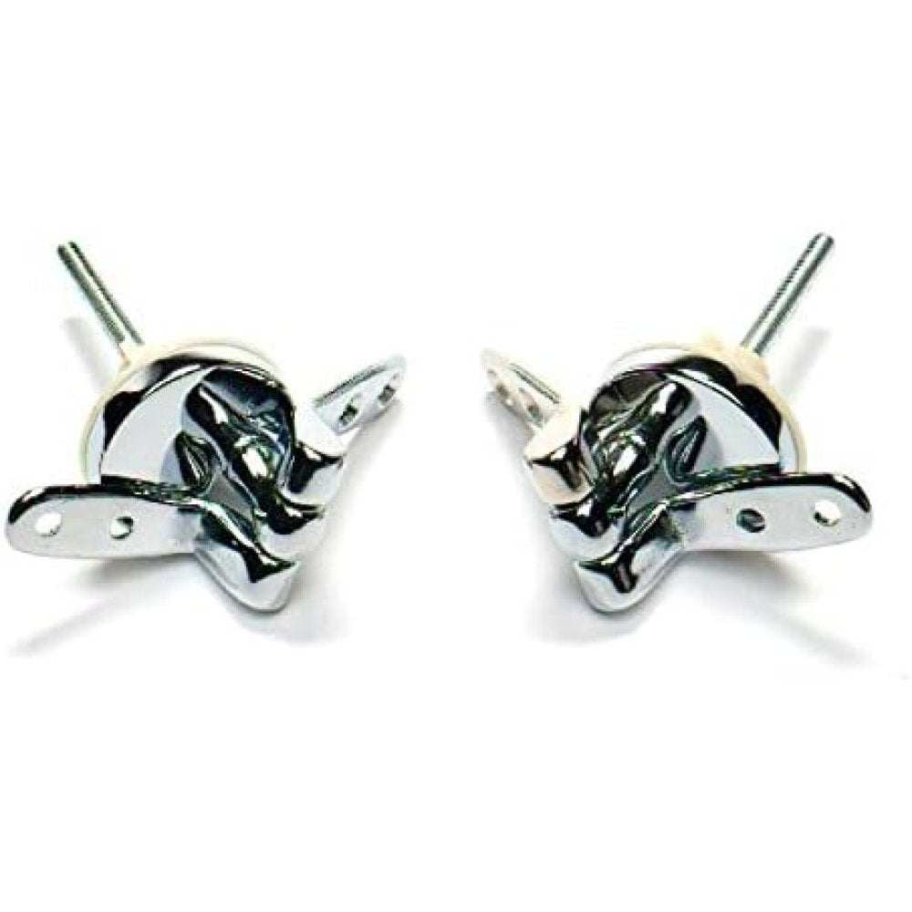 Cerniere per sedile wc, cromate, confezione da 1 paio