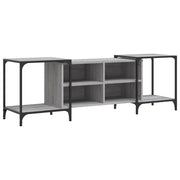 Mobile TV multimediale mensola TV credenza TV sala da pranzo soggiorno camera da letto Sonoma 153 x 37 x 50 cm legno ingegnerizzato grigio 02_0028415